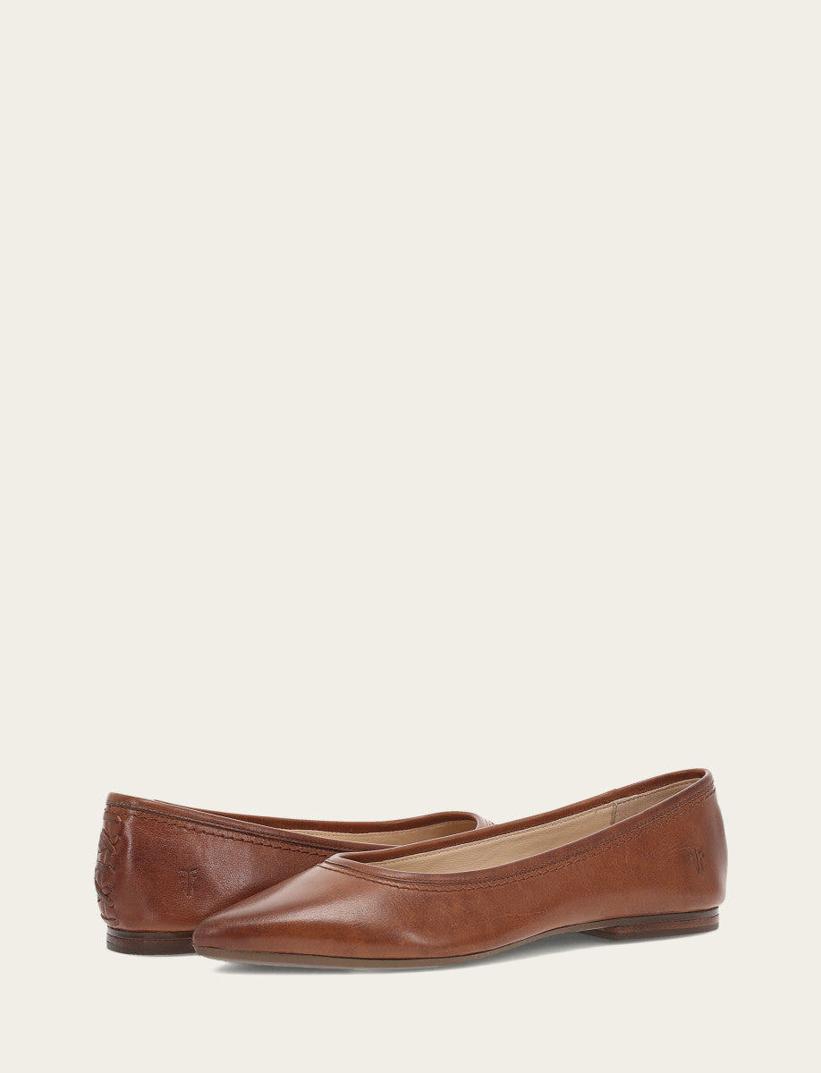 Frye Women's Cinnamon Heather Ballet Flats Cinnamon