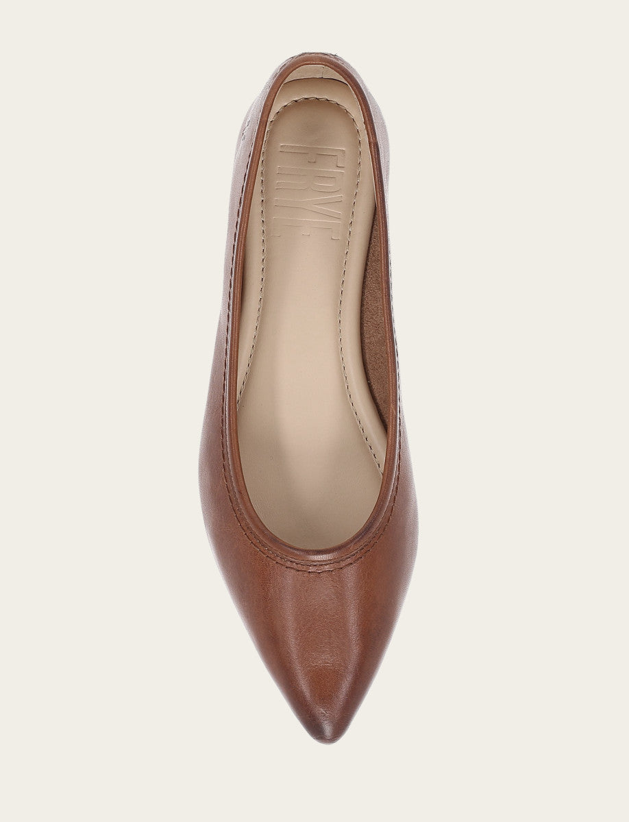 Frye Women's Cinnamon Heather Ballet Flats Cinnamon
