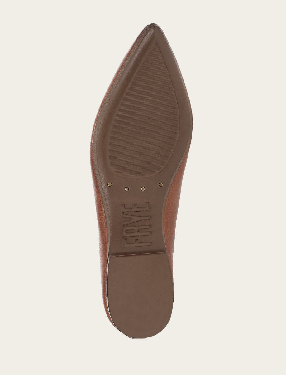Frye Women's Cinnamon Heather Ballet Flats Cinnamon