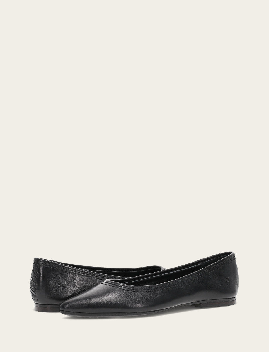 Frye Women's Black Heather Ballet Flats Black