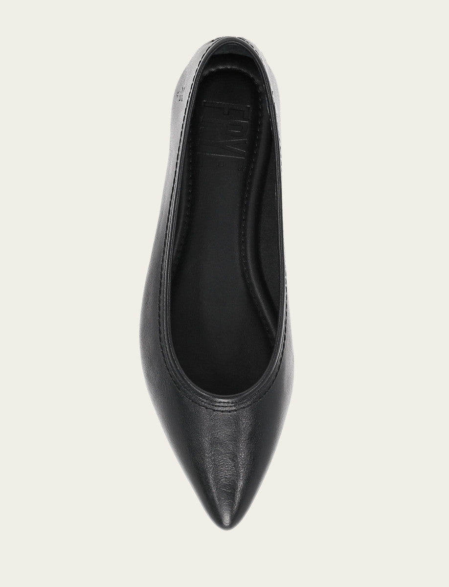 Frye Women's Black Heather Ballet Flats Black