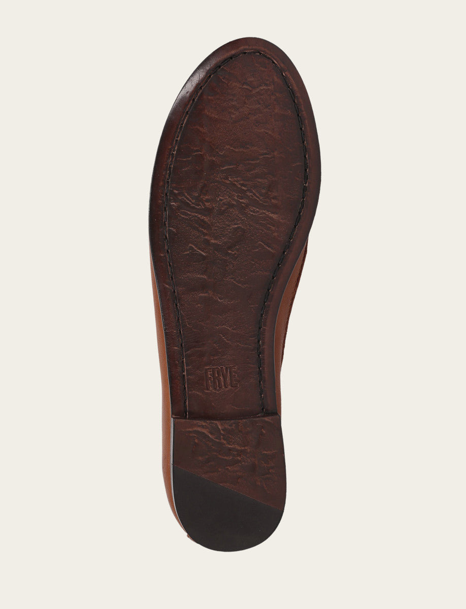 Frye Women's Cognac Carson Ballet Flats Cognac