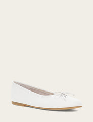 Frye Women's White Emma Ballet Flats White