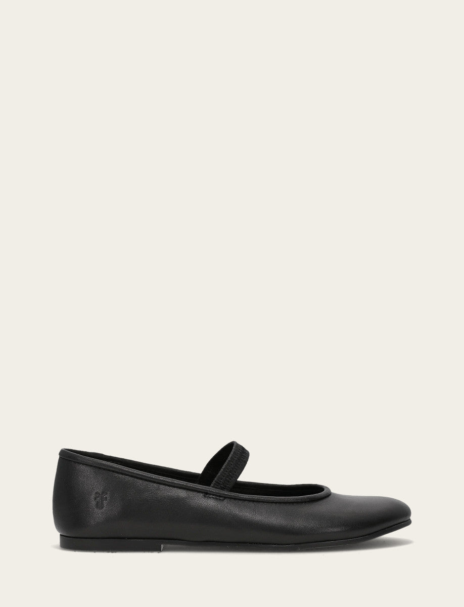 Frye Women's Black Emma Elastic Mary Jane Shoe Black