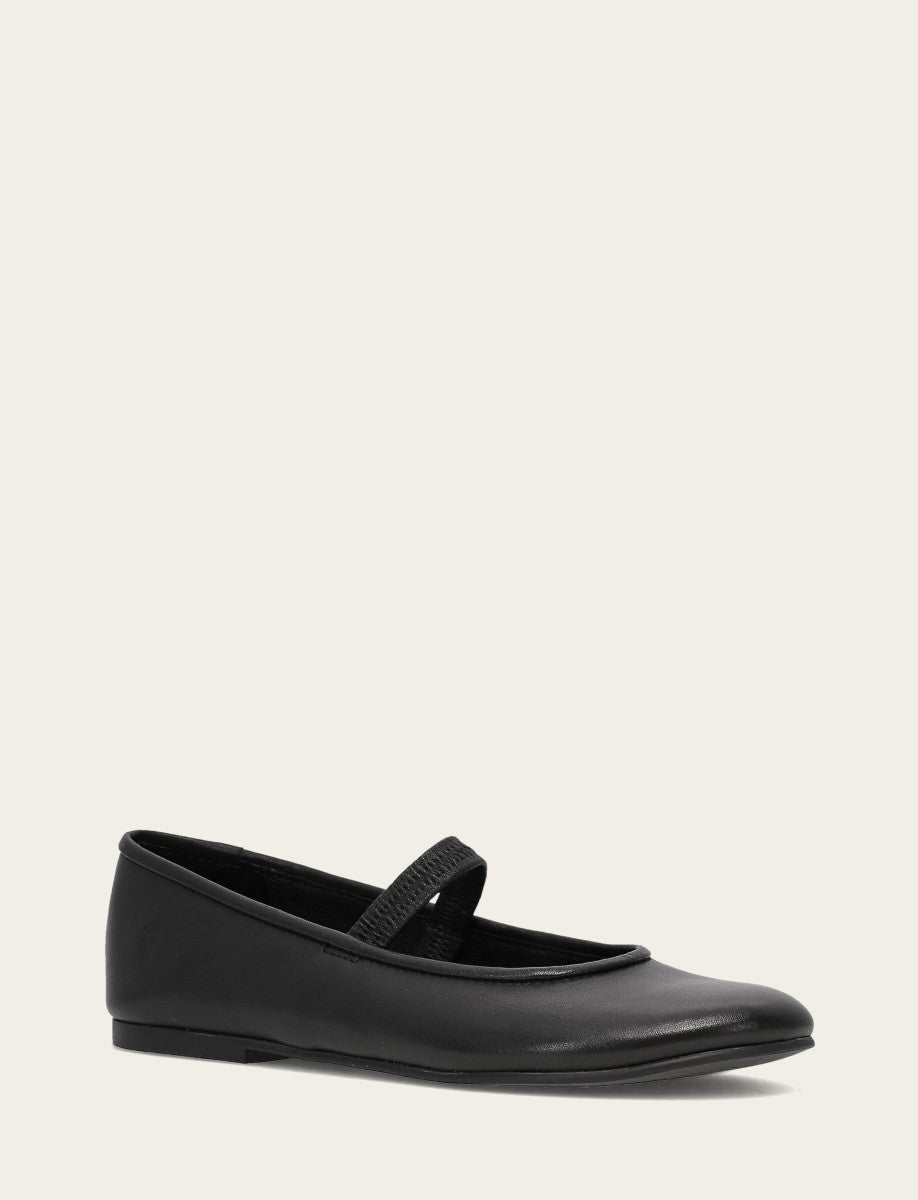 Frye Women's Black Emma Elastic Mary Jane Shoe Black