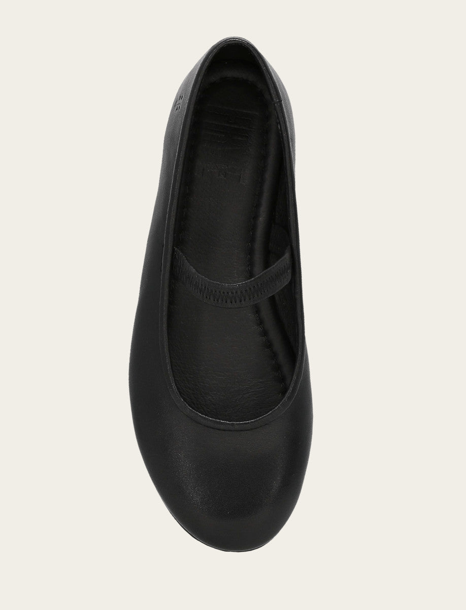 Frye Women's Black Emma Elastic Mary Jane Shoe Black