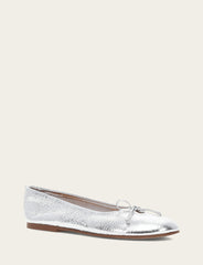 Frye Women's Silver Emma Ballet Shoe Silver
