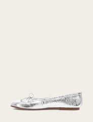 Frye Women's Silver Emma Ballet Shoe Silver
