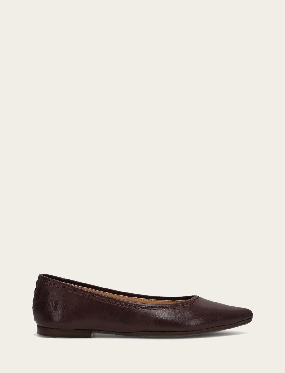 Frye Women's Cherry Lacquer Heather Ballet Shoe Cherry Lacquer