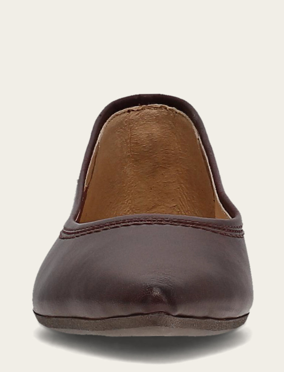 Frye Women's Cherry Lacquer Heather Ballet Shoe Cherry Lacquer