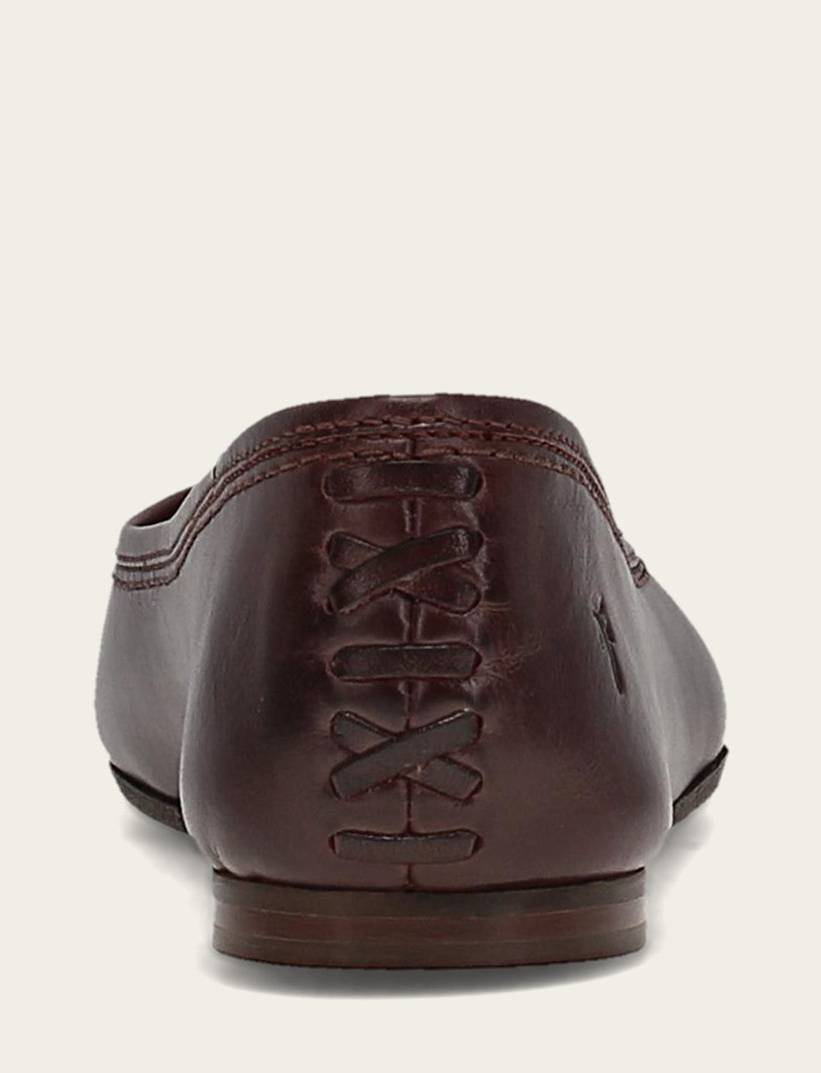 Frye Women's Cherry Lacquer Heather Ballet Shoe Cherry Lacquer