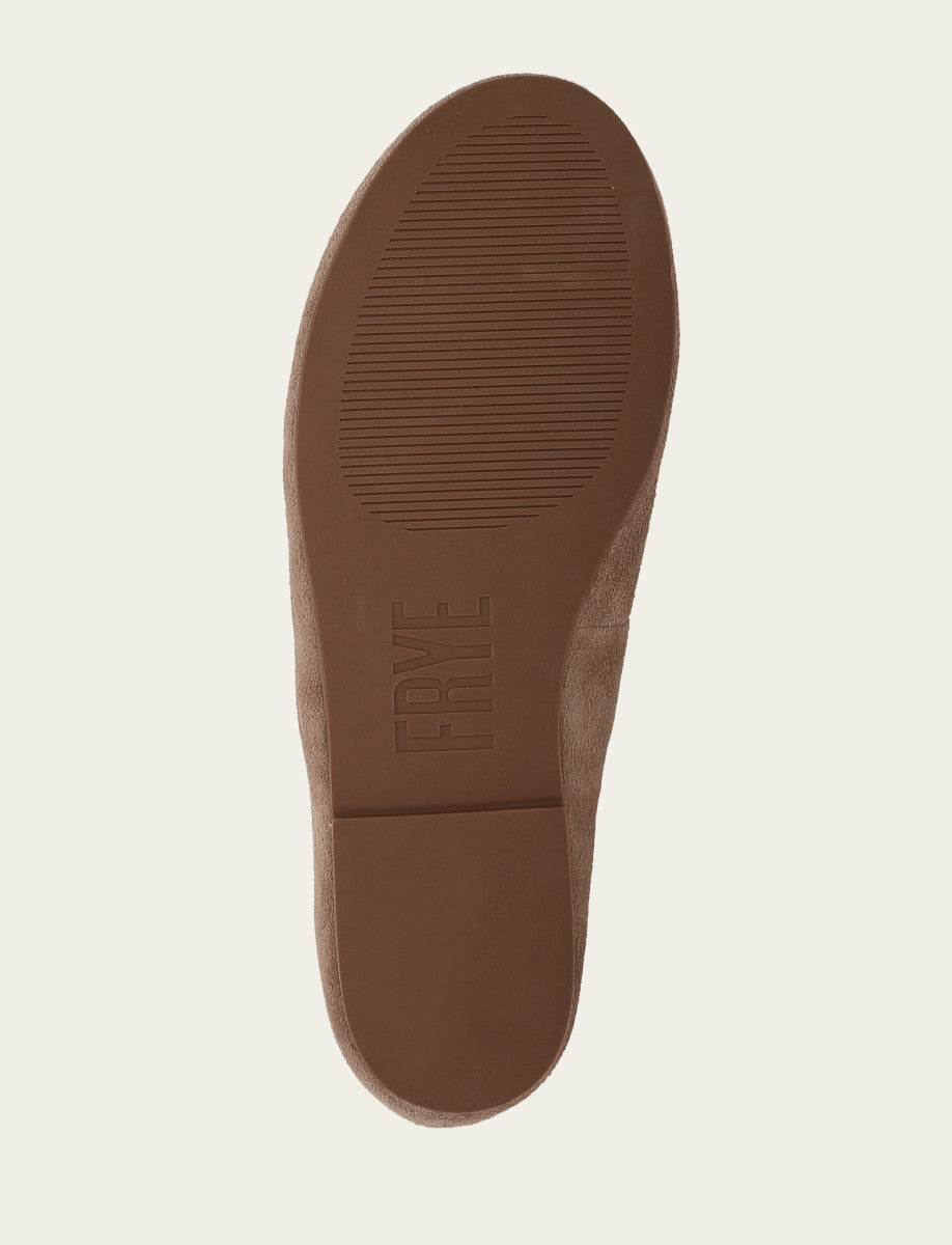 Frye Women's Dark Taupe Emma Elastic Mary Jane Shoe Dark Taupe