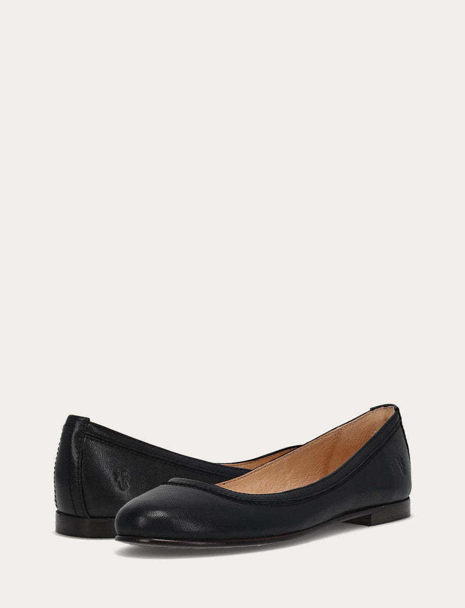 Frye Women's Black Carson Ballet Flats Black