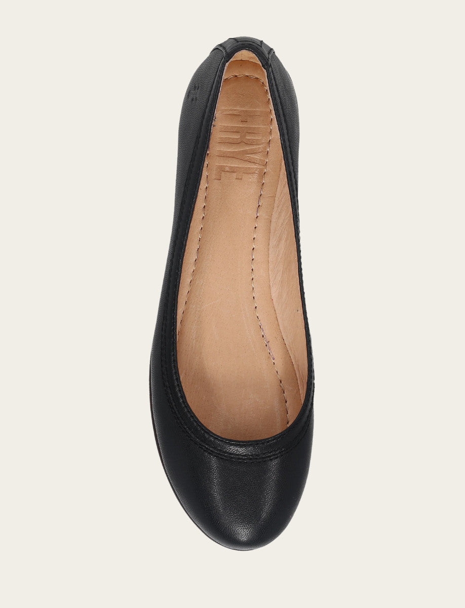 Frye Women's Black Carson Ballet Flats Black