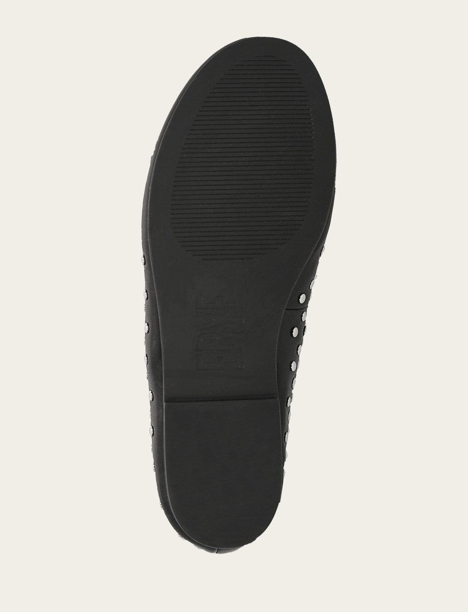 Frye Women's Black Emma Studded Mary Jane Shoe Black