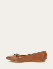 Frye Women's Dark Latte Emma Ballet Flats Dark Latte