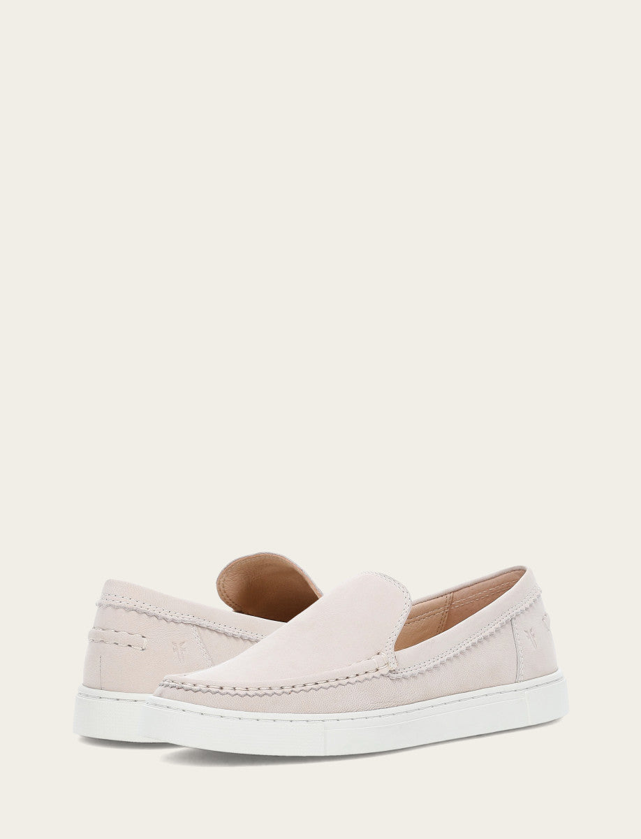 Frye Women's Ivory Ivy Venetian Loafers Ivory