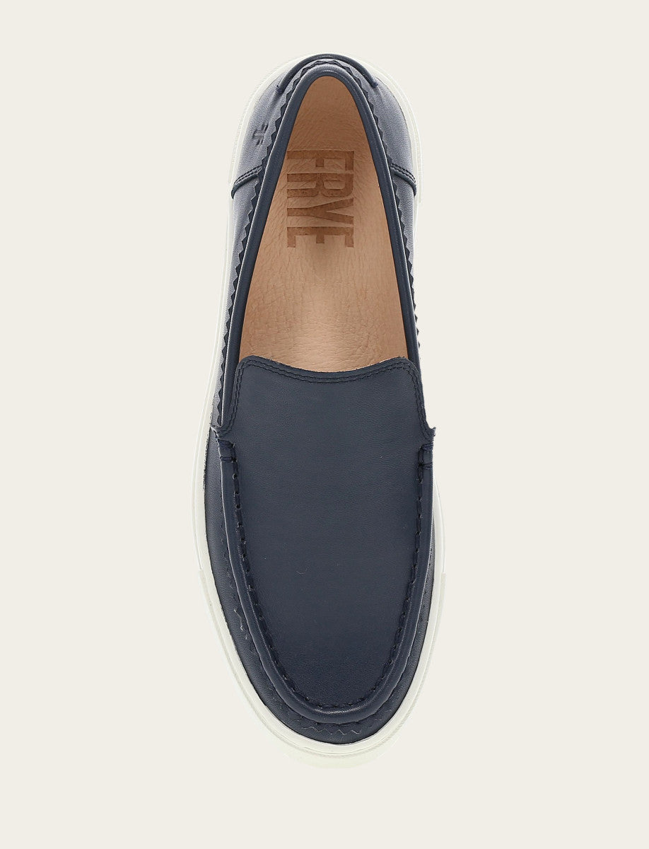 Frye Women's Navy Ivy Venetian Loafers Navy