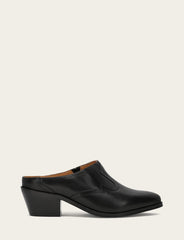 Frye Women's Black Luna Mule Black