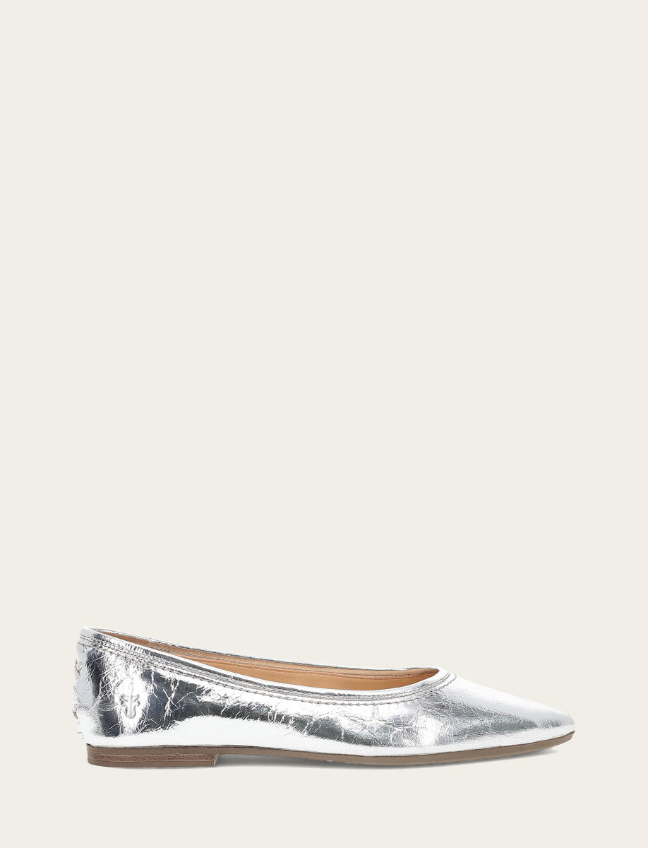 Frye Women's Silver Heather Ballet Flats Silver