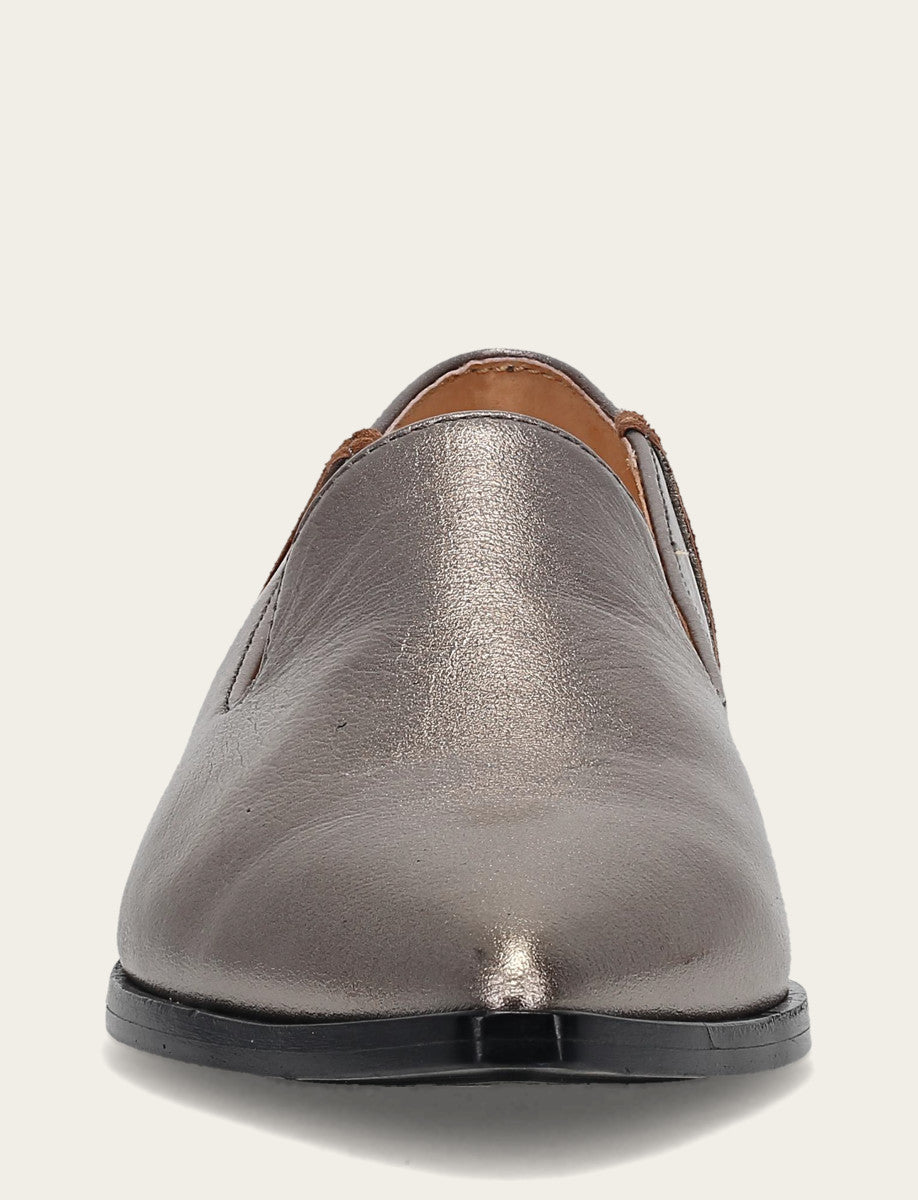 Frye Women's Dark Pewter Kenzie Venetian Loafers Dark Pewter