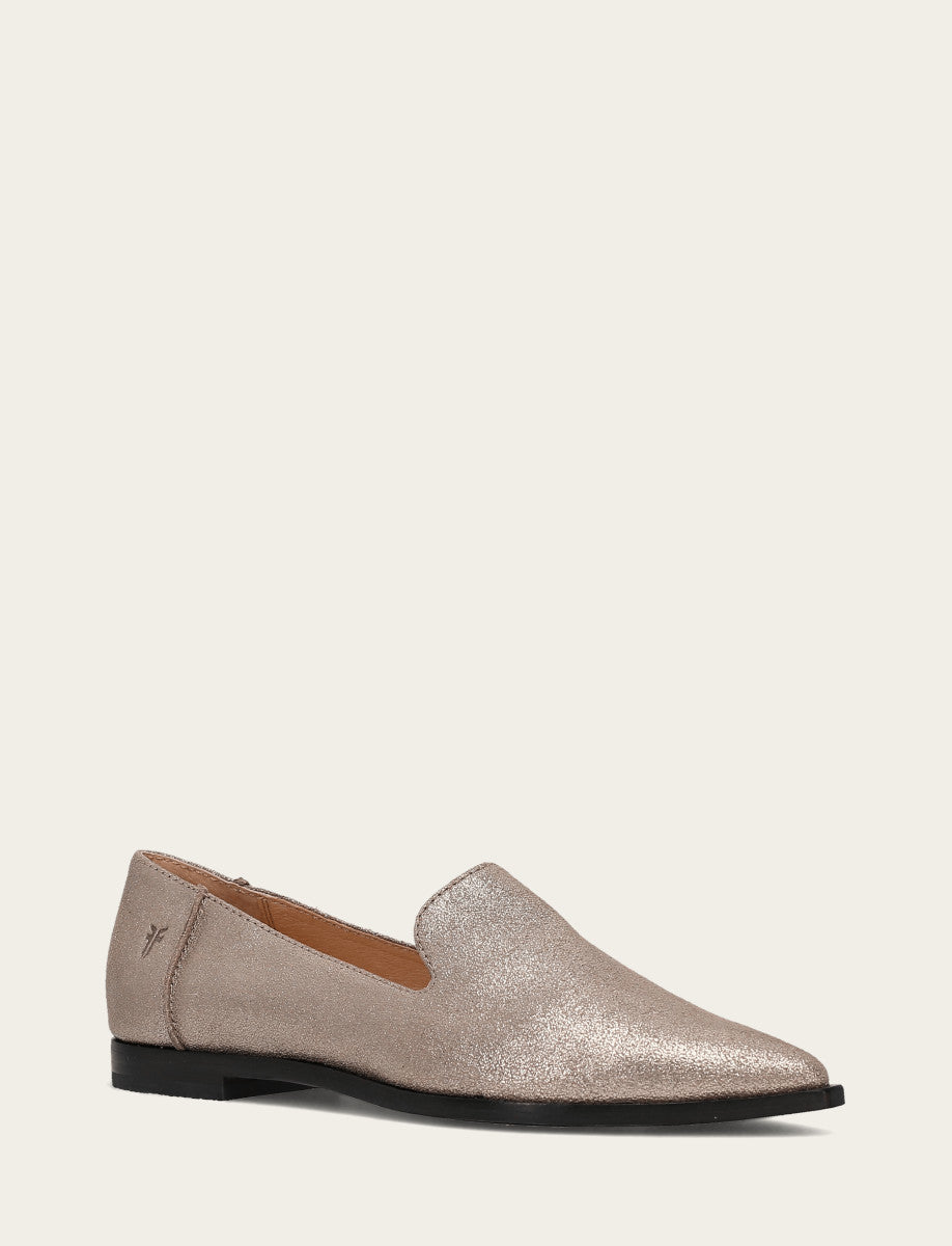 Frye Women's Pewter Kenzie Venetian Loafers Pewter