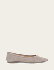 Frye Women's Taupe Heather Ballet Flats Taupe