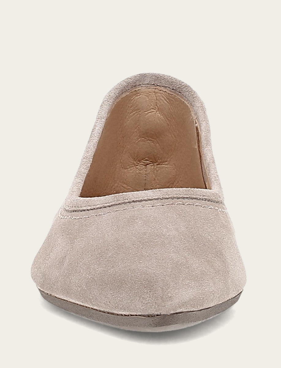 Frye Women's Taupe Heather Ballet Flats Taupe