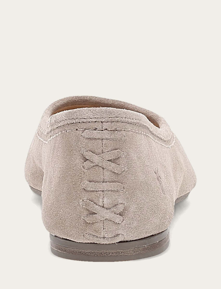 Frye Women's Taupe Heather Ballet Flats Taupe