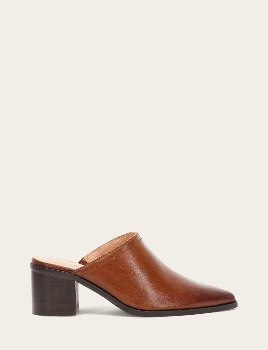 Frye Women's Cinnamon Sadie Mules Cinnamon
