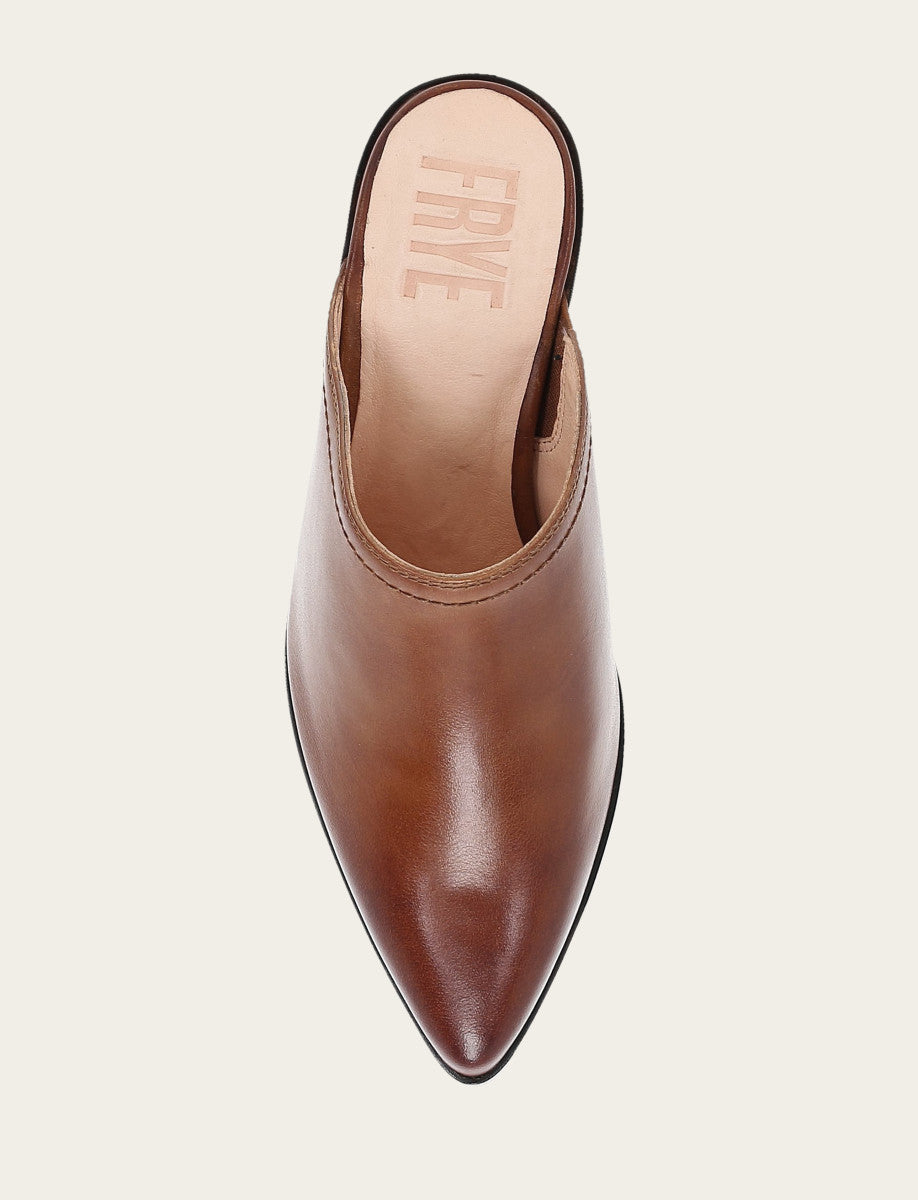 Frye Women's Cinnamon Sadie Mules Cinnamon