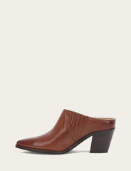 Frye Women's Cinnamon Sara Western Mules Cinnamon