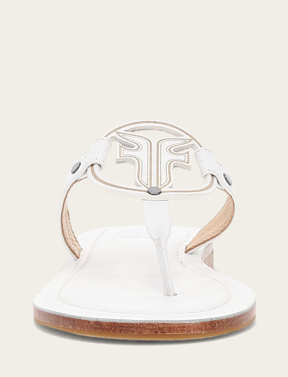 Frye Women's White Taylor Logo Sandals White