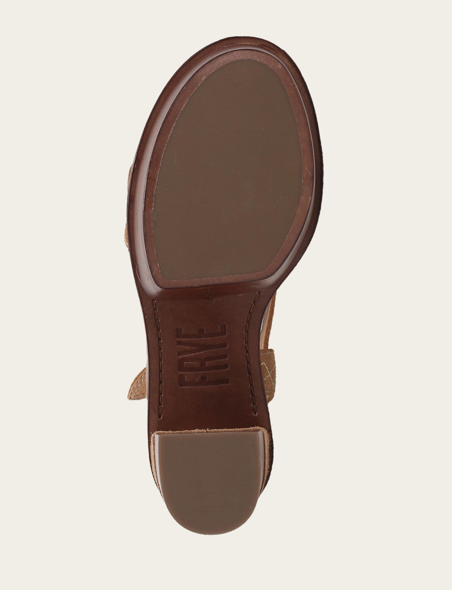Frye Women’s Almond Pipa Woodstock Sandals Almond
