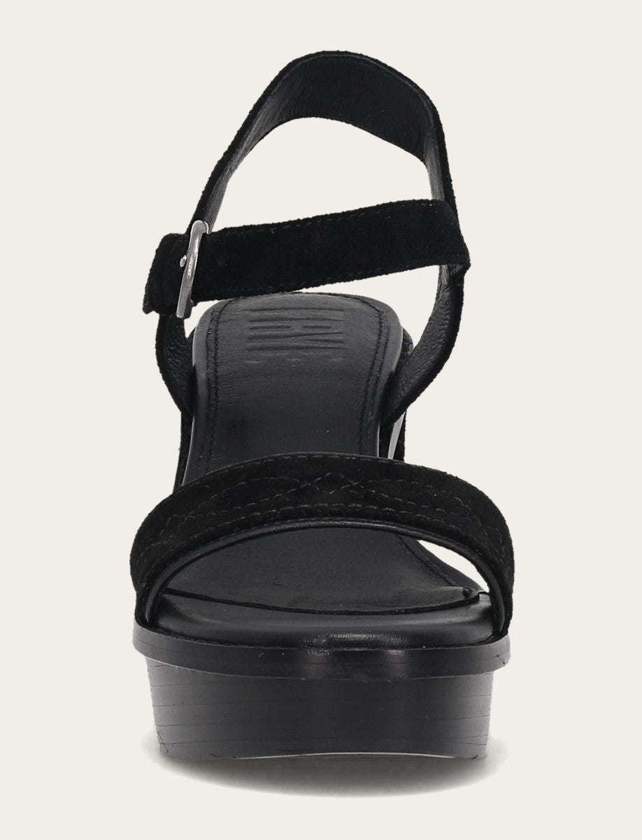 Frye Women’s Black Pipa Woodstock Sandals Black