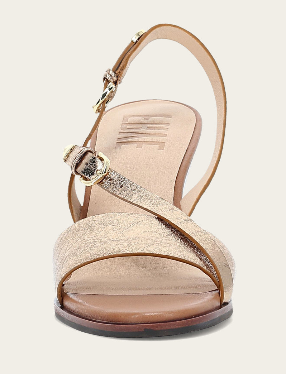 Frye Women's Dark Gold Rachel Buckle Sandals Dark Gold