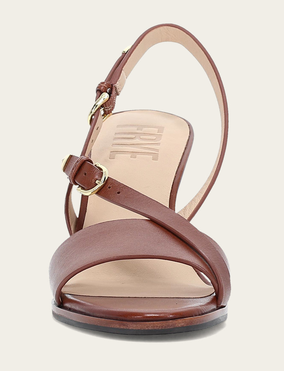 Frye Women's Cinnamon Rachel Buckle Sandals Cinnamon