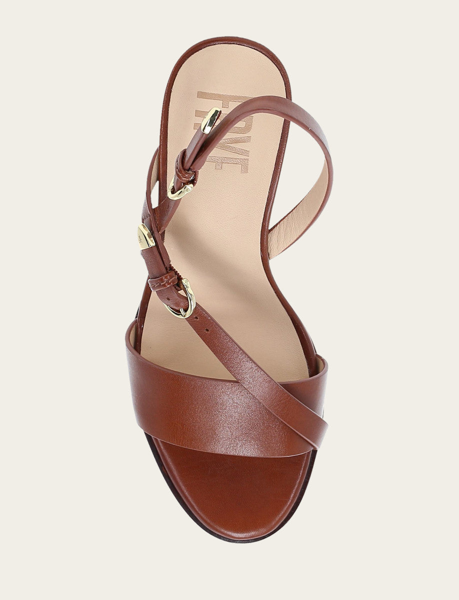 Frye Women's Cinnamon Rachel Buckle Sandals Cinnamon