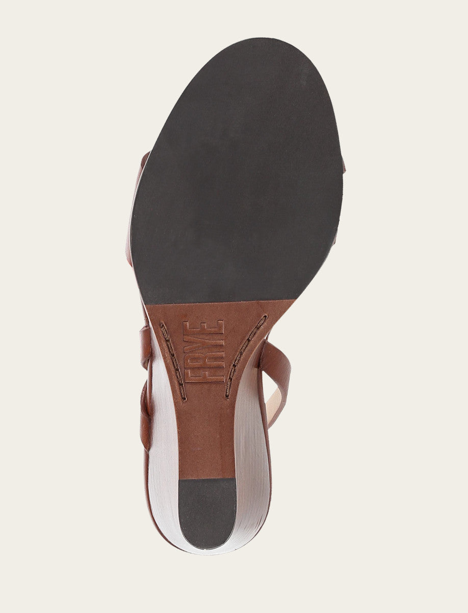 Frye Women's Cinnamon Rachel Buckle Sandals Cinnamon
