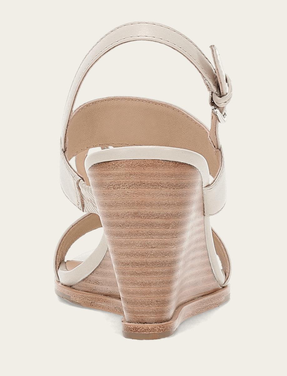 Frye Women's Ivory Rachel Logo Sandals Ivory