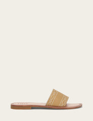 Frye Women's Banana Ava Woodstock Slide Sandals Banana