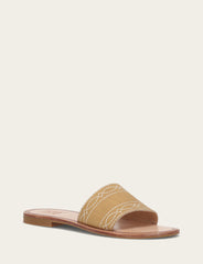 Frye Women's Banana Ava Woodstock Slide Sandals Banana