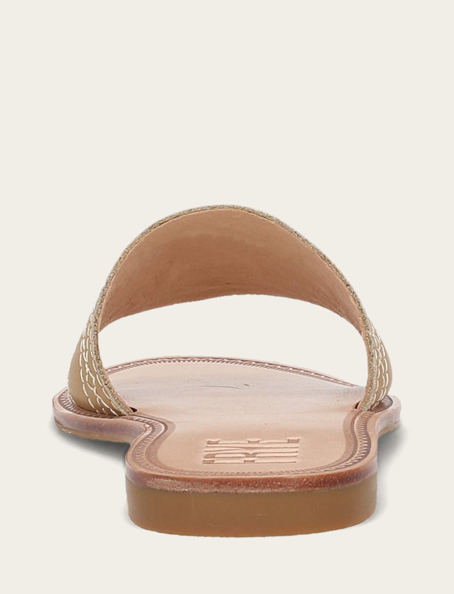 Frye Women's Banana Ava Woodstock Slide Sandals Banana