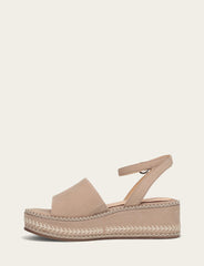 Frye Women's Clay Joy Ankle Strap Platform Sandals Clay