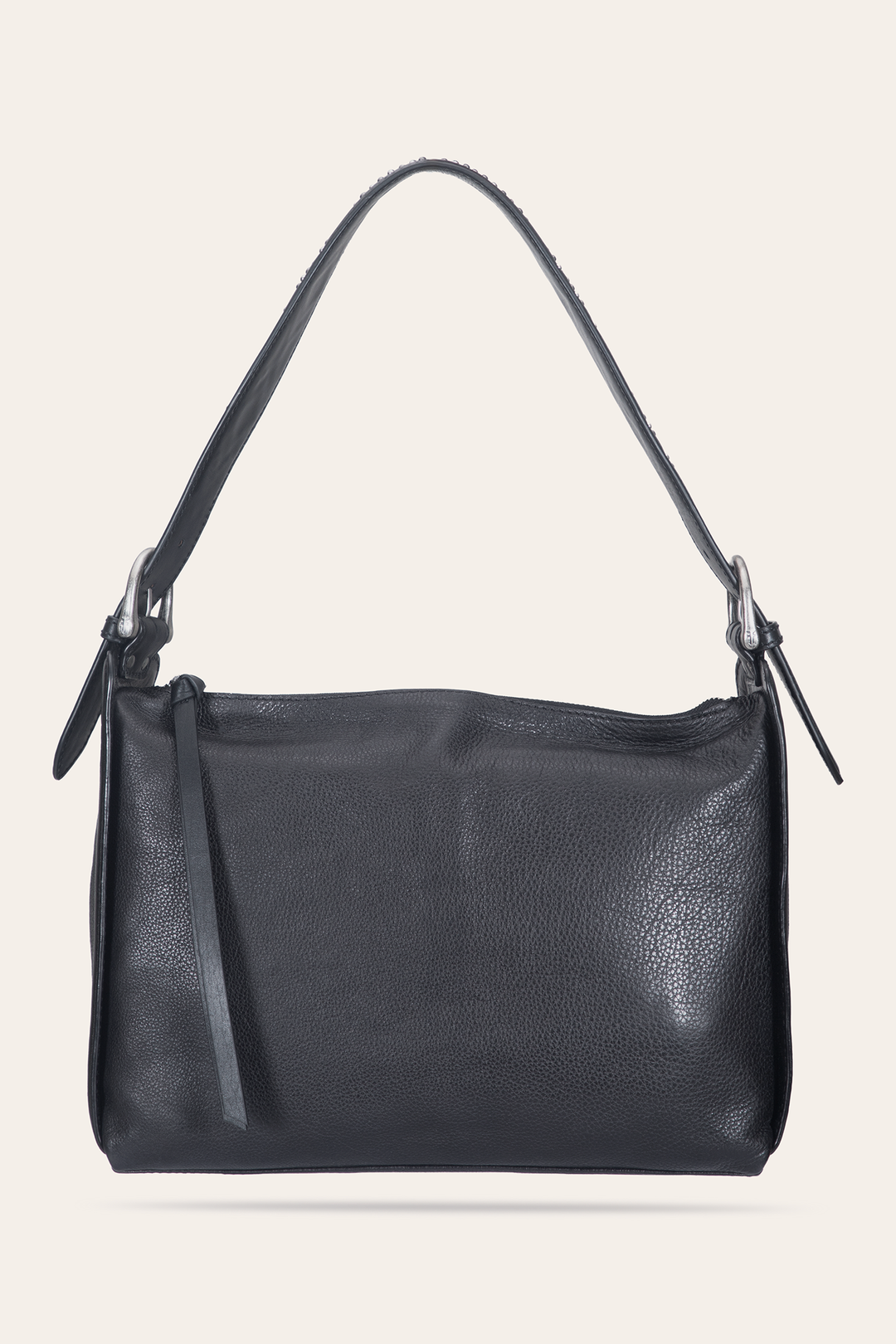 Frye Women's Black Carla Studded Shoulder Bag Black