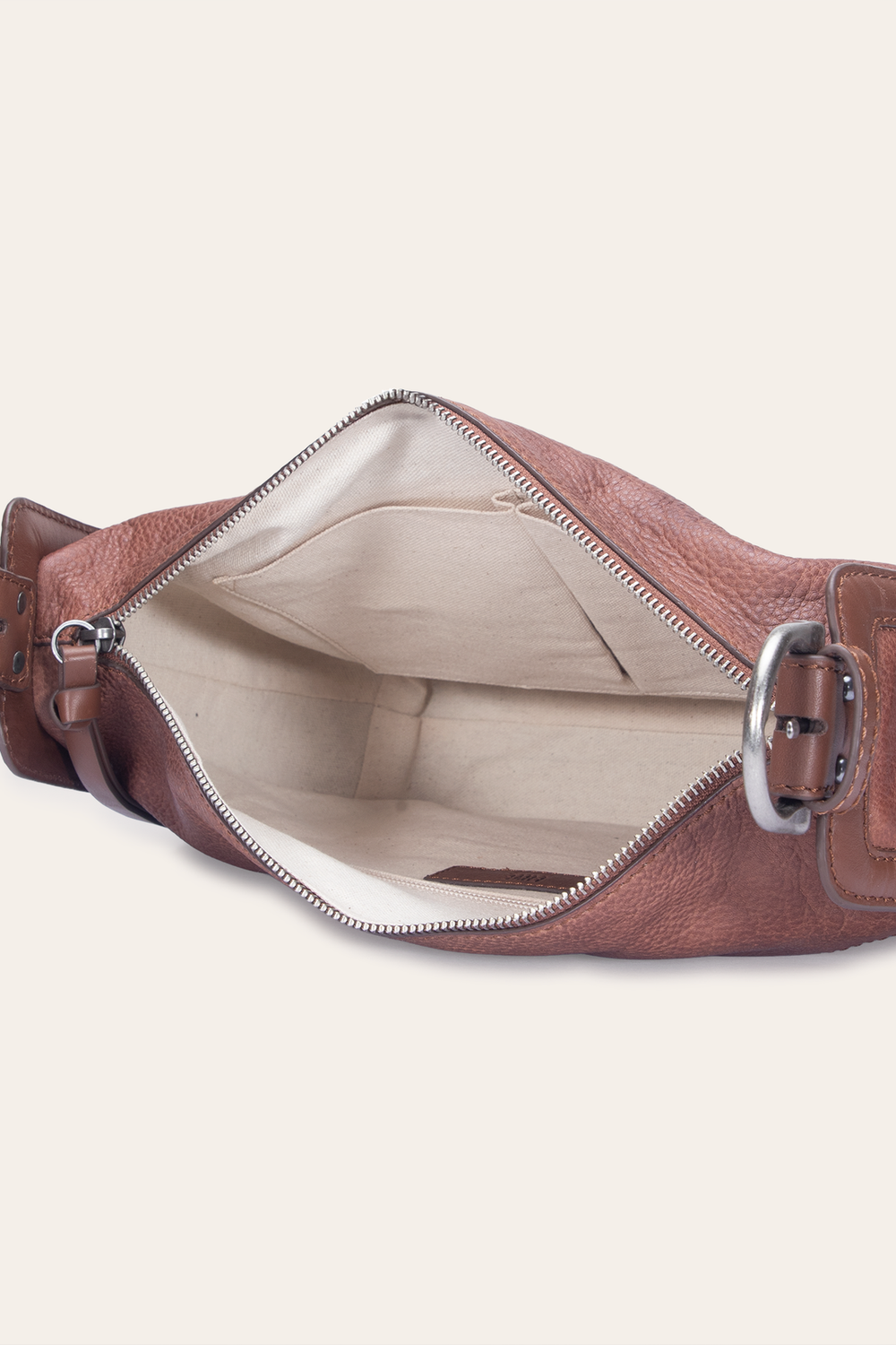 Frye Women's Cognac Carla Studded Shoulder Bag Cognac