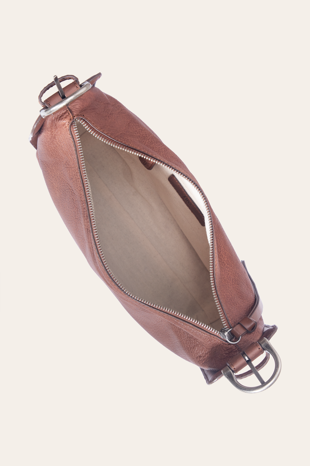 Frye Women's Cognac Carla Studded Shoulder Bag Cognac