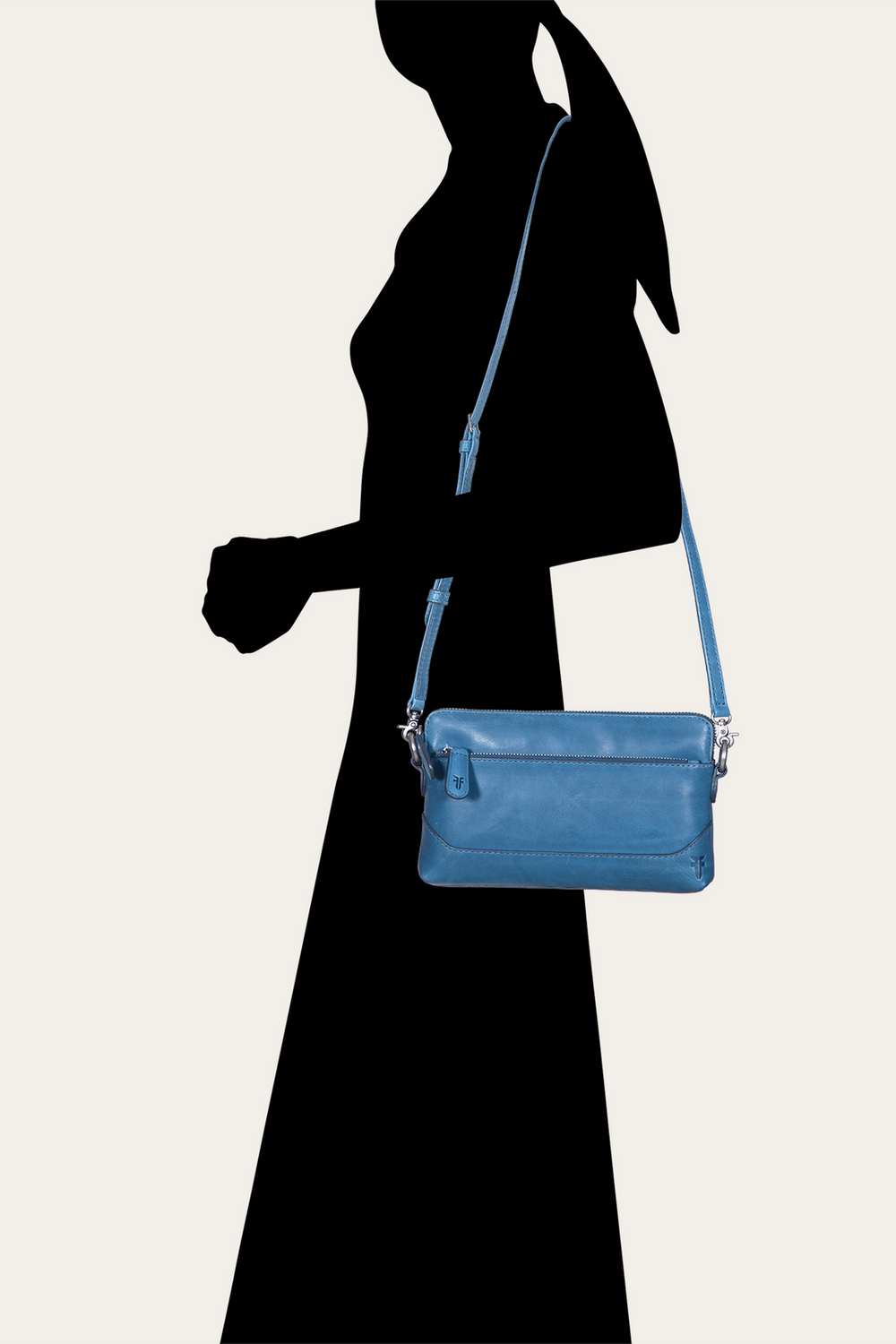 Frye Women's Melissa Wristlet Crossbody Bag Ink