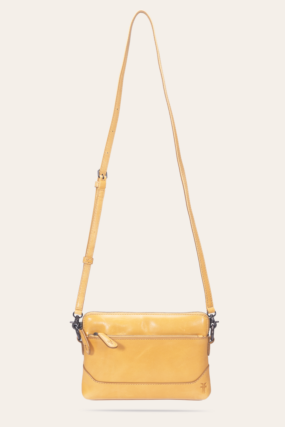 Frye Women's Melissa Wristlet Crossbody Bag Mustard