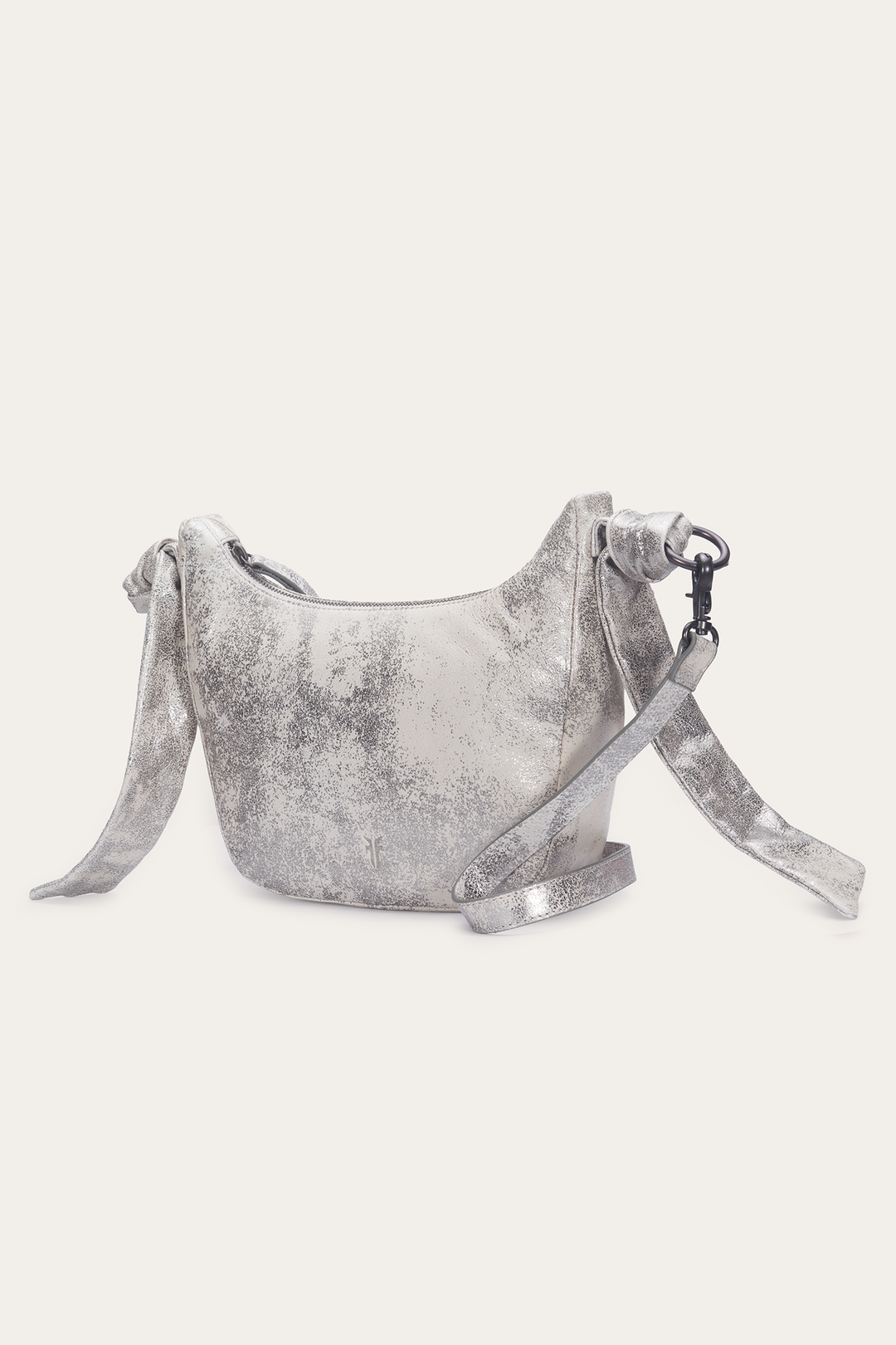 Frye Women's Nora Crossbody Bag Cream Metallic